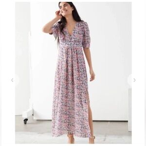 & Other Stories Floral Maxi Dress